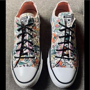 converse chuck taylor all star lo retro pop sneaker